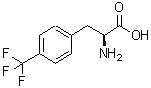 CAS 登录号：3832-75-5， 4-(三氟甲基)-L-苯丙氨酸