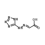 CAS#: 383398-32-1, (2E)-(1,2-Dihydro-5H-Tetrazol-5-Ylidenehydrazono)Acetic Acid