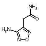 CAS#: 383881-15-0, 2-(4-Amino-1,2,5-Oxadiazol-3-Yl)Acetamide