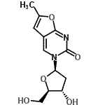CAS#: 383897-60-7, 3-(2-Deoxy-beta-D-Erythro-Pentofuranosyl)-6-Methylfuro[2,3-d]Pyrimidin-2(3H)-One