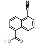 CAS#: 3839-20-1, 5-Cyano-1-Naphthoic Acid