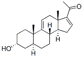 CAS 登录号：38393-04-3， 1-[(3R,5S,8S,10S,13S,14S)-3-羟基-10,13-二甲基-2,3,4,5,6,7,8,12,14,15-十氢-1H-环戊二烯并[a]菲-17-基]乙酮