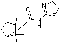 CAS 登录号：384348-98-5， 2,6-二甲基-N-(1,3-噻唑-2-基)三环[3.2.0.0<sup>2,6</sup>]庚烷-1-甲酰胺