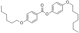 CAS#: 38454-39-6, 4-n-Heptyloxyphenyl 4'-n-Hexyloxybenzoate