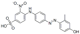 CAS#: 38455-53-7, 4-[[4-[(2E)-2-(2-Methyl-4-Oxo-1-Cyclohexa-2,5-Dienylidene)Hydrazinyl]Phenyl]Amino]-3-Nitrobenzenesulfonic Acid