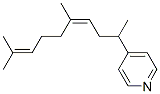 CAS#: 38462-27-0, 4-[(4Z)-5,9-Dimethyldeca-4,8-Dien-2-Yl]Pyridine