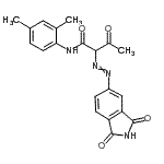 CAS#: 38489-24-6, N-(2,4-Dimethylphenyl)-2-[(1,3-Dioxo-2,3-Dihydro-1H-Isoindol-5-Yl)Diazenyl]-3-Oxobutanamide