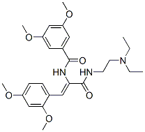 CAS#: 3862-66-6, N-[(Z)-3-(2-Diethylaminoethylamino)-1-(2,4-Dimethoxyphenyl)-3-Oxoprop-1-En-2-Yl]-3,5-Dimethoxybenzamide
