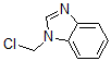CAS 登录号：38641-73-5， 1-(氯甲基)苯并咪唑