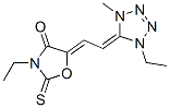 CAS#: 38660-41-2, (5Z)-3-Ethyl-5-[(2E)-2-(1-Ethyl-4-Methyltetrazol-5-Ylidene)Ethylidene]-2-Sulfanylidene-1,3-Oxazolidin-4-One