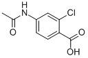 CAS 登录号：38667-55-9， 4-乙酰氨基-2-氯苯甲酸