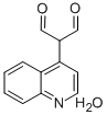 CAS 登录号：386715-38-4， 2-(4-喹啉基)丙二醛半水合物