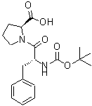 CAS 登录号：38675-10-4， N-{[(2-甲基-2-丙基)氧基]羰基}-D-苯丙氨酰-L-脯氨酸