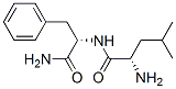 CAS 登录号：38678-60-3， (2S)-2-氨基-N-[(2S)-1-氨基-1-氧代-3-苯基丙烷-2-基]-4-甲基戊烷酰胺