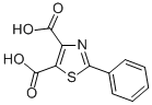 CAS 登录号：38707-83-4， 2-苯基-1,3-噻唑-4,5-二甲酸