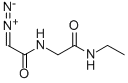 CAS 登录号：38726-91-9， (E)-2-偶氮基-1-[(2-乙基氨基-2-氧代乙基)氨基]乙烯醇