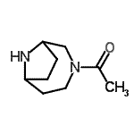 CAS#: 387870-07-7, 1-(3,9-Diazabicyclo[4.2.1]Non-3-Yl)Ethanone