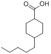 CAS 登录号：38792-89-1， 4-正戊基环己烷羧酸