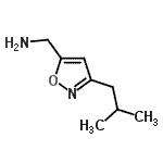 CAS#: 388072-12-6, 1-(3-Isobutyl-1,2-Oxazol-5-Yl)Methanamine