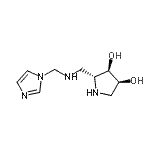 CAS#: 388076-95-7, (2R,3R,4S)-2-{[(1H-Imidazol-1-Ylmethyl)Amino]Methyl}-3,4-Pyrrolidinediol