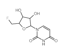 CAS#: 38817-29-7, 1-[5-(Fluoromethyl)-3,4-Dihydroxyoxolan-2-Yl]Pyrimidine-2,4-Dione