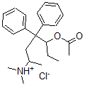 CAS 登录号:38821-43-1, (5-乙酰氧基-4,4-二苯基庚烷-2-基)-二甲基氯化铵