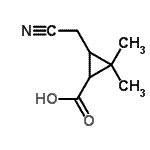 CAS#: 388623-23-2, 3-(Cyanomethyl)-2,2-Dimethylcyclopropanecarboxylic Acid
