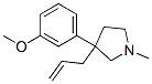 CAS 登录号：38906-60-4， 3-(3-甲氧基苯基)-1-甲基-3-丙-2-烯基吡咯烷