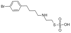 CAS#: 38914-43-1, 1-Bromo-4-[4-(2-Sulfosulfanylethylamino)Butyl]Benzene