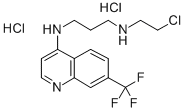 CAS#: 38914-93-1, N'-(2-Chloroethyl)-N-[7-(Trifluoromethyl)Quinolin-4-Yl]Propane-1,3-Diamine Dihydrochloride