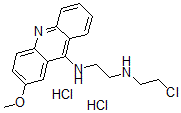 CAS#: 38915-07-0, N'-(2-Chloroethyl)-N-(2-Methoxyacridin-9-Yl)Ethane-1,2-Diamine Dihydrochloride