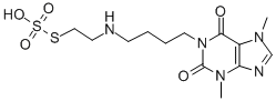 CAS#: 38920-54-6, 3,7-Dimethyl-2,6-Dioxo-1-[4-(2-Sulfosulfanylethylamino)Butyl]Purine
