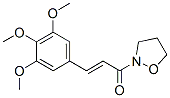 CAS 登录号：38943-47-4， (E)-1-(1,2-恶唑烷-2-基)-3-(3,4,5-三甲氧基苯基)丙-2-烯-1-酮
