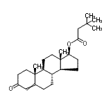 CAS 登录号：38965-27-4， (17beta)-3-氧代雄甾-4-烯-17-基3,3-二甲基丁酸酯