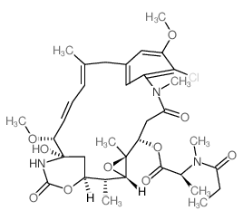 CAS#: 38997-09-0, N(2')-Deacetyl-N(2')-(1-Oxopropyl)Maytansine