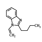 CAS#: 39069-27-7, 2-Butyl-1-Vinyl-1H-Benzimidazole