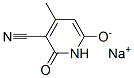CAS 登录号：39120-56-4， 1,2-二氢-6-羟基-4-甲基-2-氧代烟腈钠盐