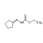 CAS#: 391258-29-0, Ethyl (2E)-2-(Dihydro-3(2H)-Thiophenylidene)Hydrazinecarboxylate