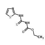 CAS 登录号：39142-41-1， 乙基(1,3-噻唑-2-基硫代氨基甲酰)氨基甲酸酯