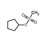 CAS 登录号：39165-48-5， S-环戊基甲烷硫代磺酸酯