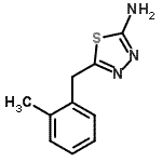 CAS#: 39181-44-7, 5-(2-Methylbenzyl)-1,3,4-Thiadiazol-2-Amine