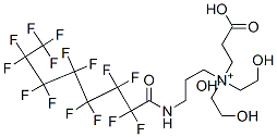 CAS#: 39186-68-0, 2-Carboxyethyl-Bis(2-Hydroxyethyl)-[3-(2,2,3,3,4,4,5,5,6,6,7,7,8,8,8-Pentadecafluorooctanoylamino)Propyl]Azanium Hydroxide