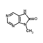 CAS#: 39188-96-0, 9-Methyl-7,9-Dihydro-8H-Purin-8-One
