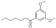 CAS 登录号：39192-51-3， 1-(3,5-二甲氧基苯基)-1-庚酮
