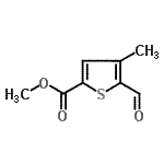 CAS#: 391936-75-7, Methyl 5-Formyl-4-Methyl-2-Thiophenecarboxylate