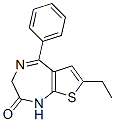 CAS#: 39227-95-7, 7-Ethyl-5-Phenyl-3,4-Dihydrothieno[3,2-f][1,4]Diazepin-2-One