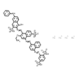 CAS#: 3924-58-1, Tetrasodium 2-{[4-({4-[(6-Anilino-1-Hydroxy-3-Sulfonato-2-Naphthyl)Diazenyl]-3-Ethoxy-7-Sulfonato-1-Naphthyl}Diazenyl)-1-Naphthyl]Diazenyl}-1,4-Benzenedisulfonate