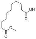 CAS 登录号：3927-60-4， 十一烷二酸 1-甲基酯
