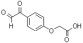 CAS 登录号：39270-55-8， 2-[4-(2-氧代乙酰基)苯氧基]-乙酸
