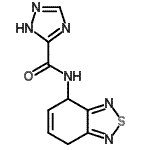 CAS#: 392705-84-9, N-(4,7-Dihydro-2,1,3-Benzothiadiazol-4-Yl)-1H-1,2,4-Triazole-5-Carboxamide